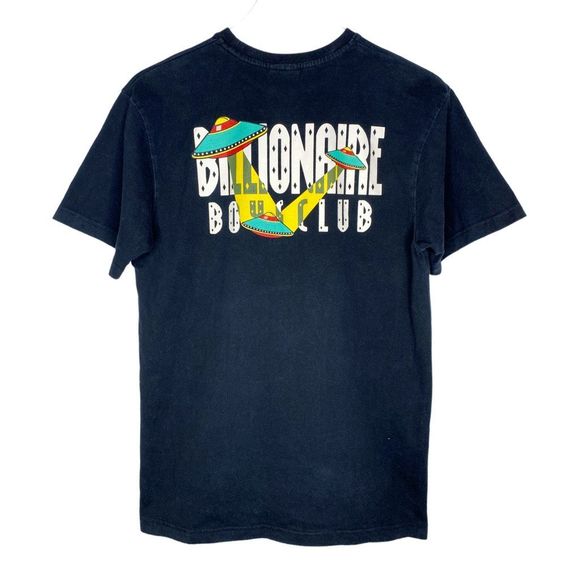 Billionaire Boys Club Black UFO Logo Crew Neck Tee - Size Small - Picture 1 of 6